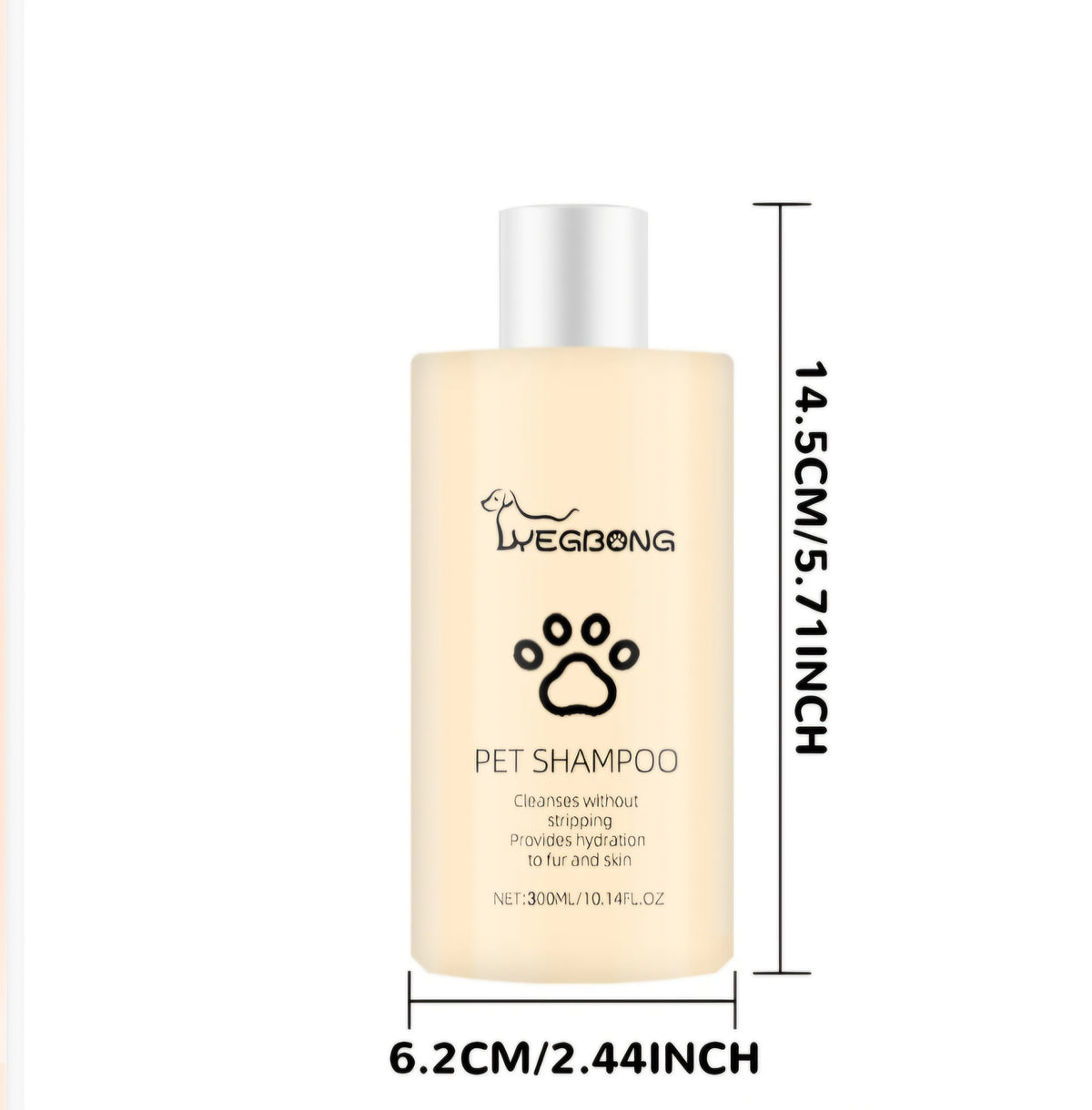 Luxcoren Premium Hunde- & Katzenshampoo mit Aloe Vera – Sanfte Reinigung & Pflege