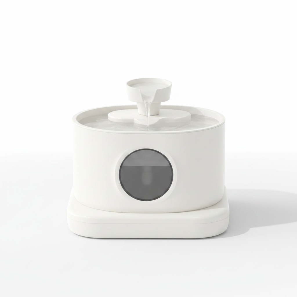 Luxcoren Smart Trinkbrunnen 2,8L – Kabellos, Leise & Mit 5200mAh Akku