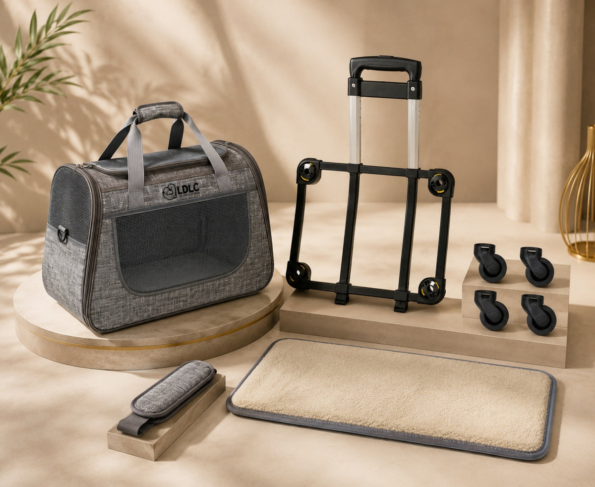 Luxcoren™ Große Premium Transportbox für Hunde & Katzen