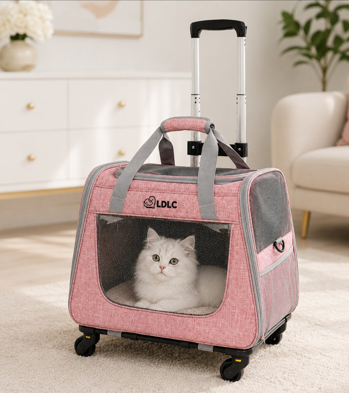 Luxcoren™ Große Premium Transportbox für Hunde & Katzen