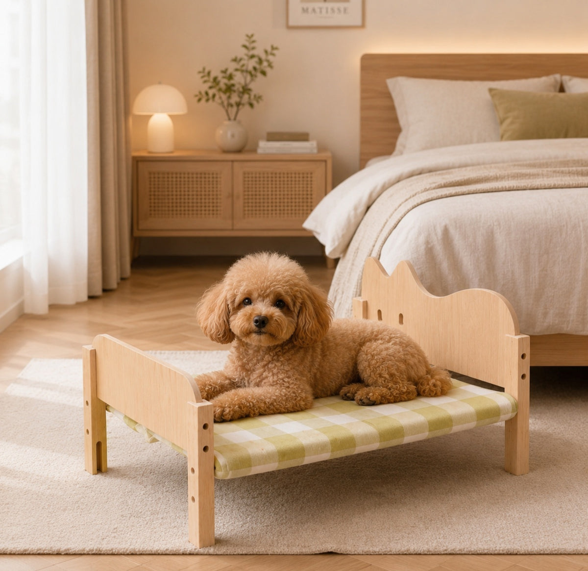 Luxcoren™ Stapelbares Designer-Haustierbett aus Holz
