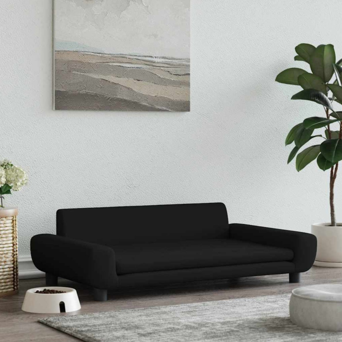 Luxcoren™ Designer-Hundesofa aus Samt – Premium Hundebett mit stilvollem Komfort