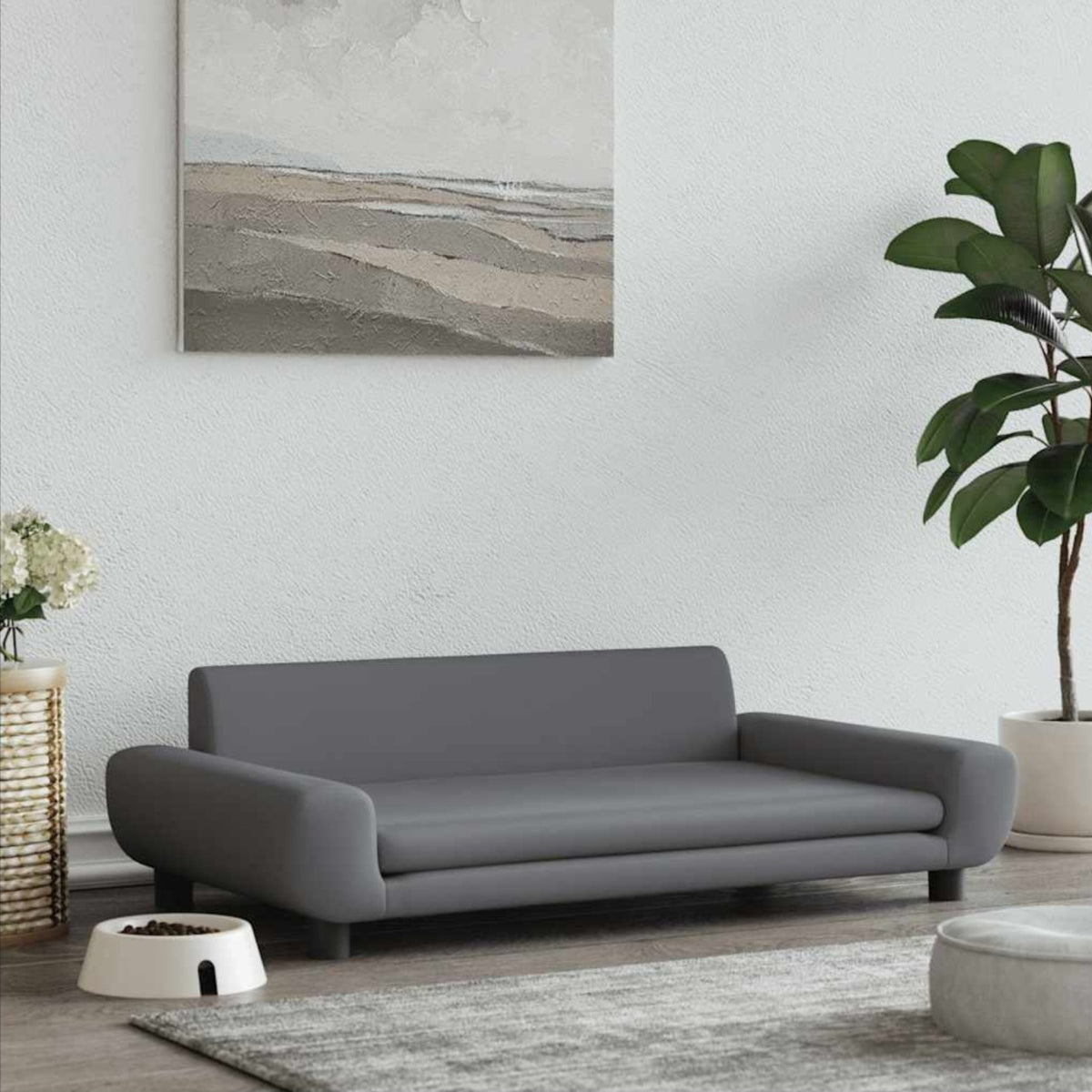 Luxcoren™ Designer-Hundesofa aus Samt – Premium Hundebett mit stilvollem Komfort