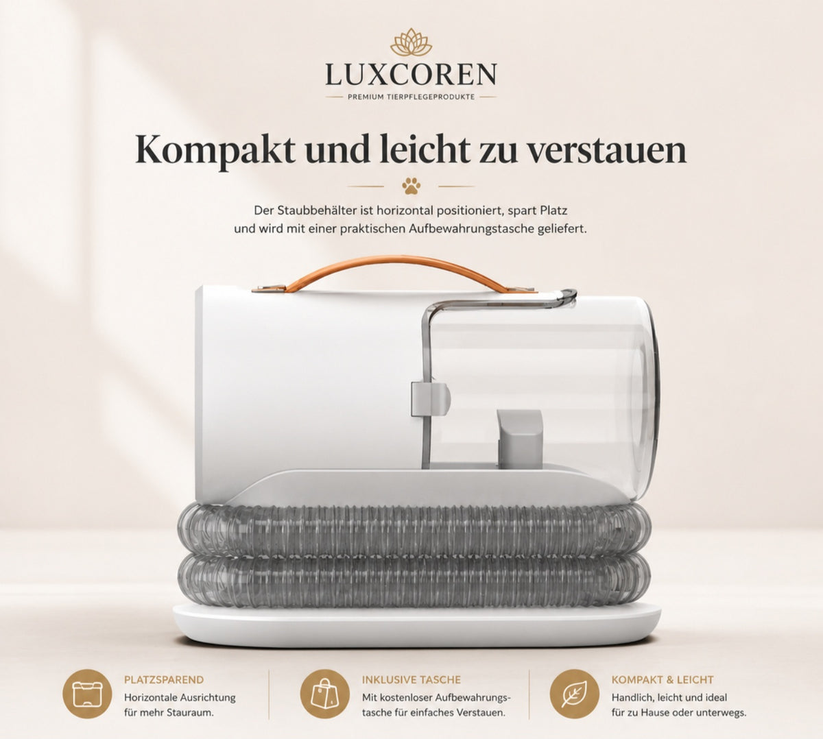 Luxcoren Premium Katzentoilette mit App – Smart, Selbstreinigend & Geruchsfrei