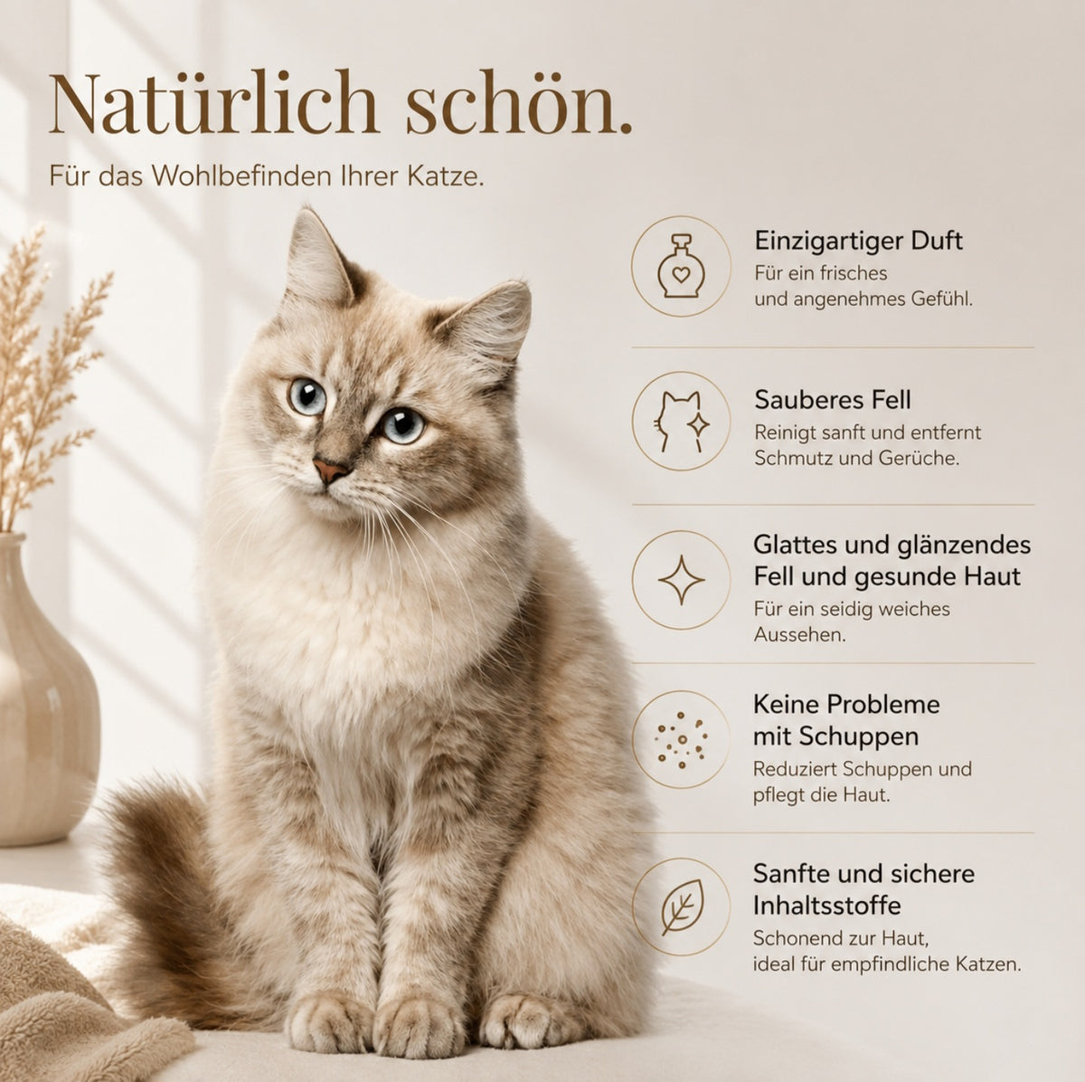 Luxcoren Premium Hunde- & Katzenshampoo mit Aloe Vera – Sanfte Reinigung & Pflege