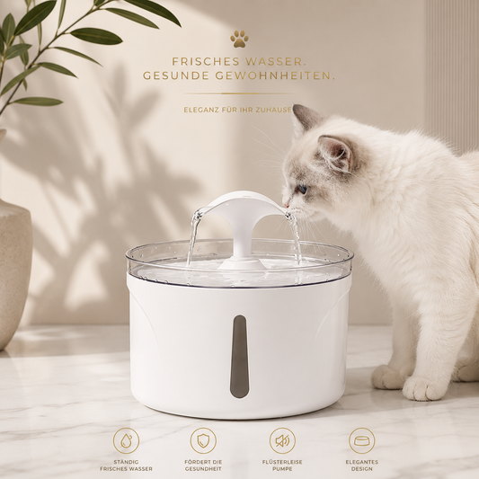 Intelligenter Trinkbrunnen für Hunde & Katzen – Automatischer Wasserspender 2,5 L