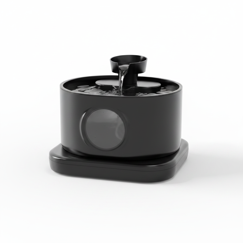 Luxcoren Smart Trinkbrunnen 2,8L – Kabellos, Leise & Mit 5200mAh Akku