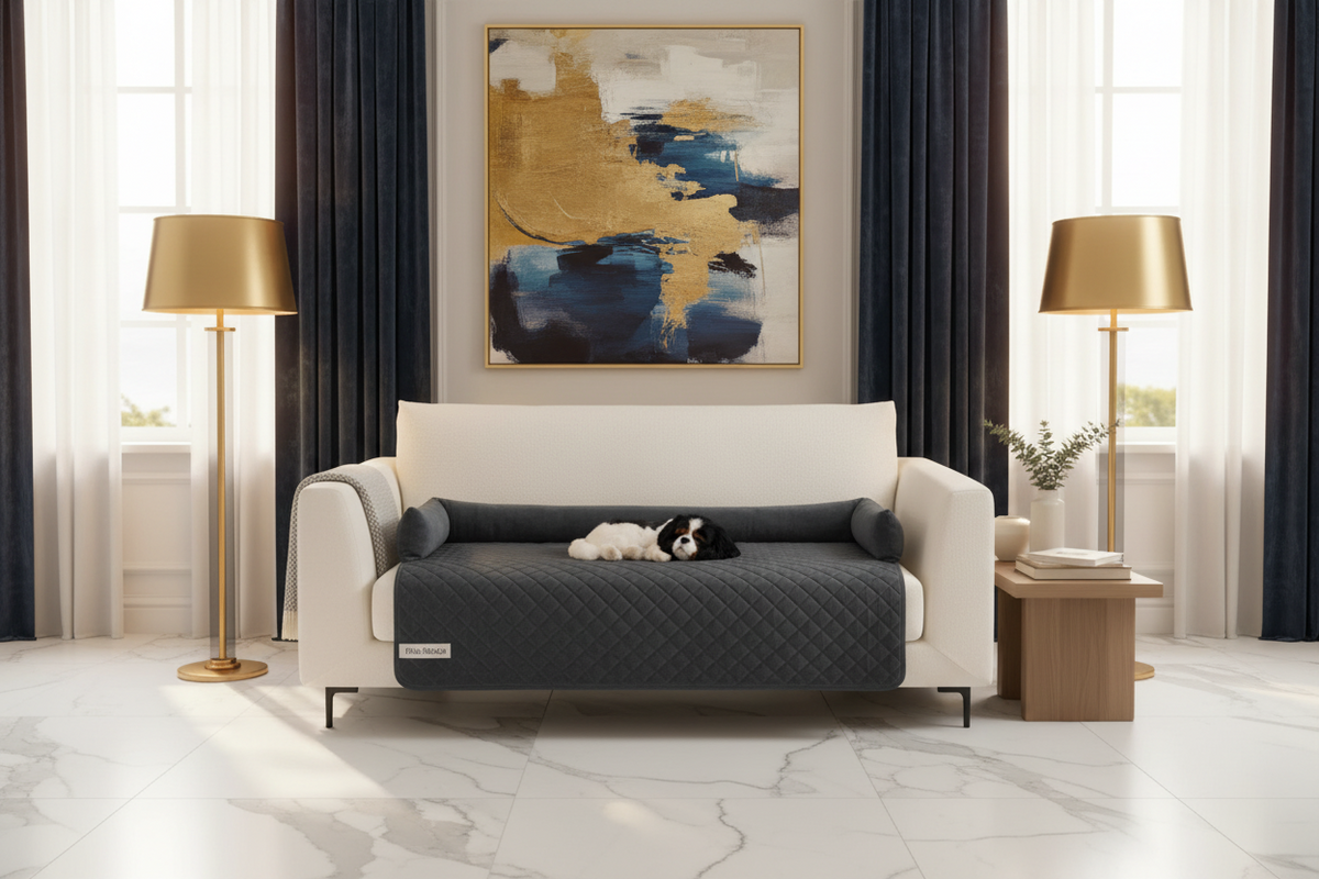 Luxcoren™ Premium Hundesofa & Sofaschutz – Wasserdicht, Waschbar & Komfortabel