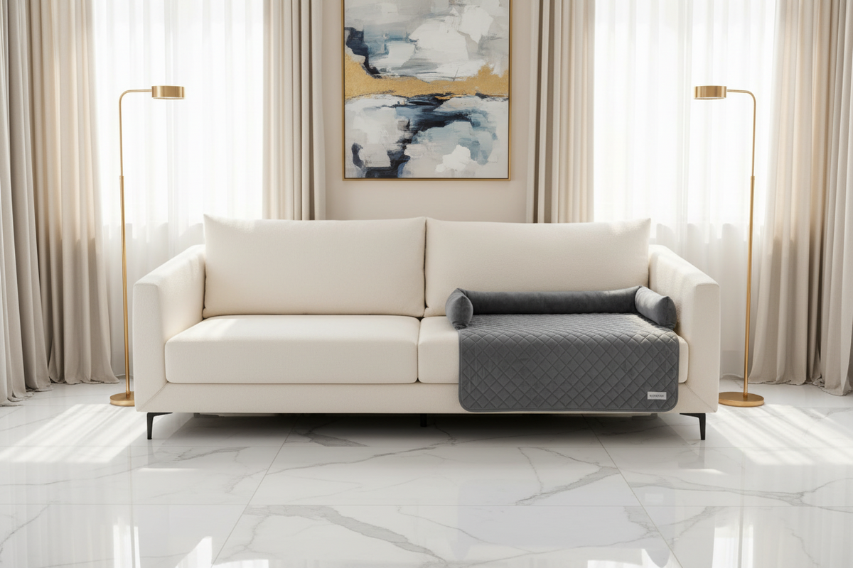 Luxcoren™ Premium Hundesofa & Sofaschutz – Wasserdicht, Waschbar & Komfortabel