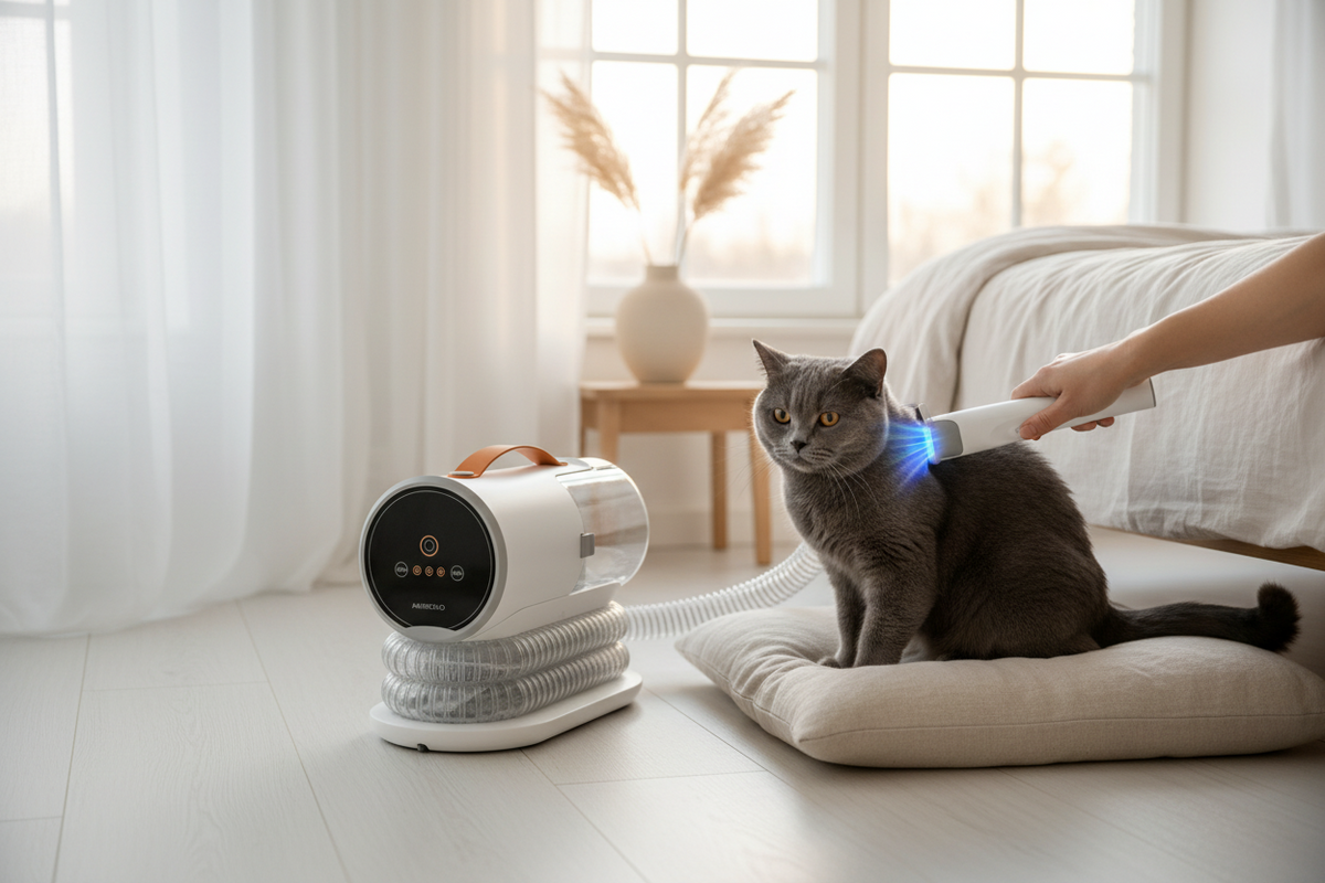 Luxcoren Premium Katzentoilette mit App – Smart, Selbstreinigend & Geruchsfrei