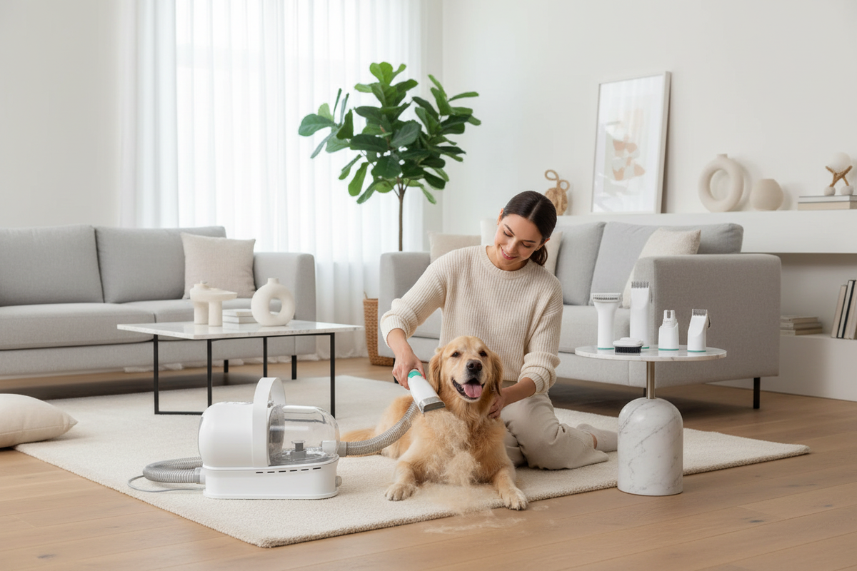 Pet grooming lifestyle - salón de lujo